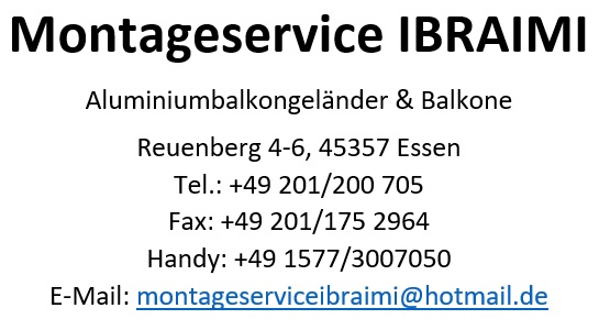 Montageservice IBRAIMI